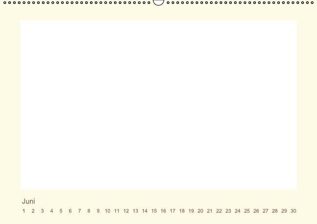 Produktbild: Immerw&auml;hrender Kalender zum selber Gestalten (Wandkalender immerw&auml;hrend DIN A3 quer)