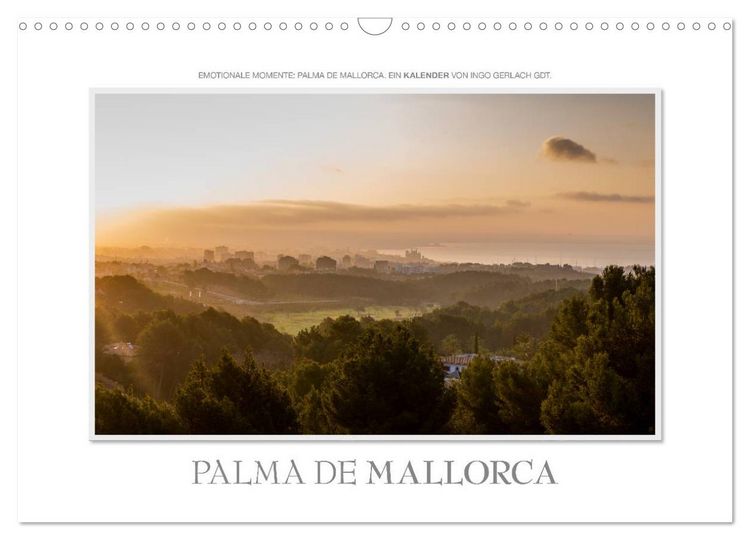 Produktbild: Emotionale Momente: Palma de Mallorca (Wandkalender 2026 DIN A3 quer), CALVENDO Monatskalender