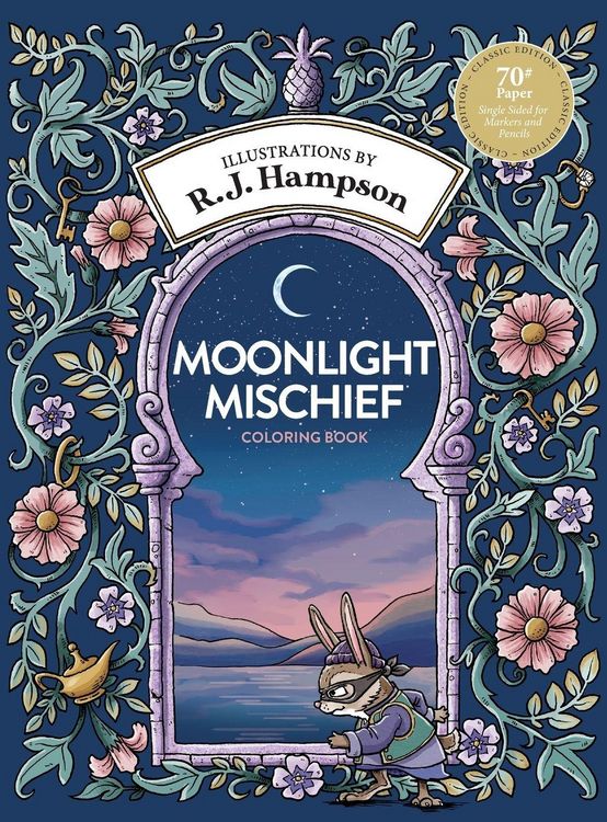 Produktbild: Moonlight Mischief Coloring Book