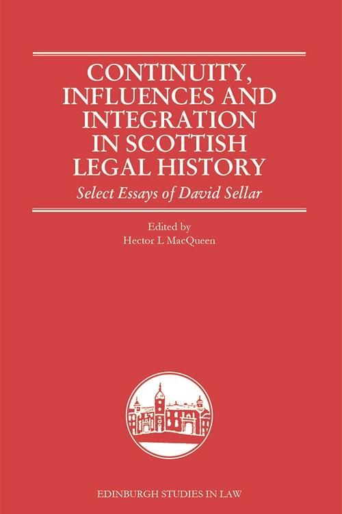 Produktbild: Continuity, Influences and Integration in Scottish Legal History