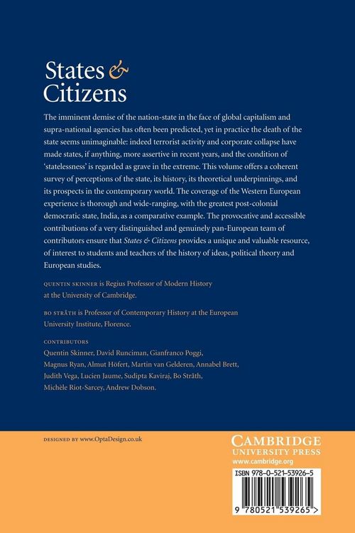Produktbild: States and Citizens