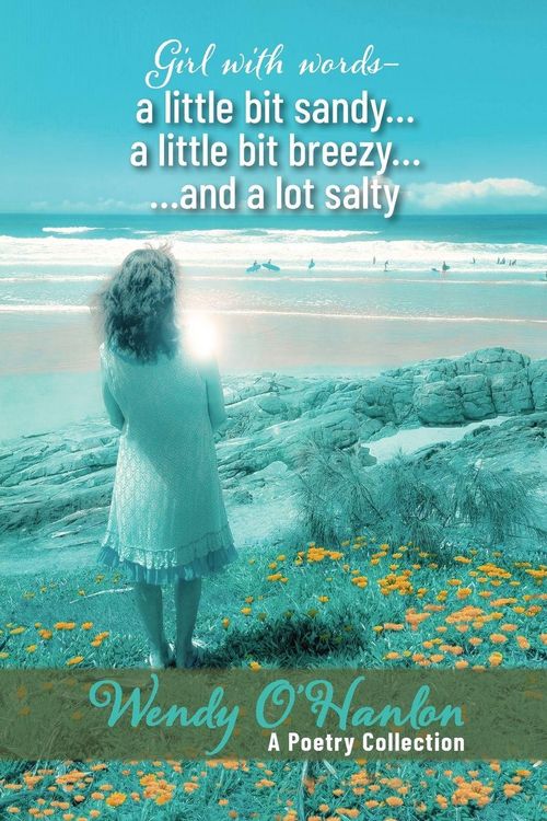 Produktbild: Girl with words - a little bit sandy... a little bit breezy... and a lot salty