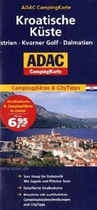 Produktbild: Kroatische K&uuml;ste, CampingKarte