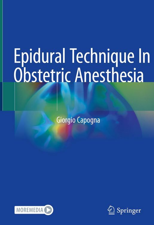 Produktbild: Epidural Technique In Obstetric Anesthesia