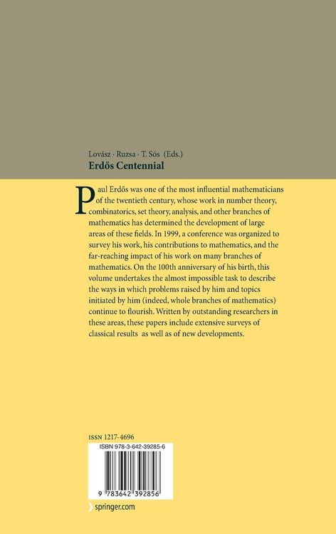 Produktbild: Erd&ouml;s Centennial