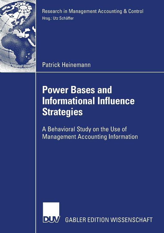 Produktbild: Power Bases and Informational Influence Strategies