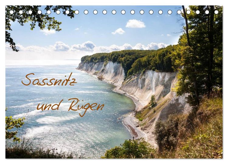 Produktbild: Sassnitz und R&uuml;gen (Tischkalender 2026 DIN A5 quer), CALVENDO Monatskalender