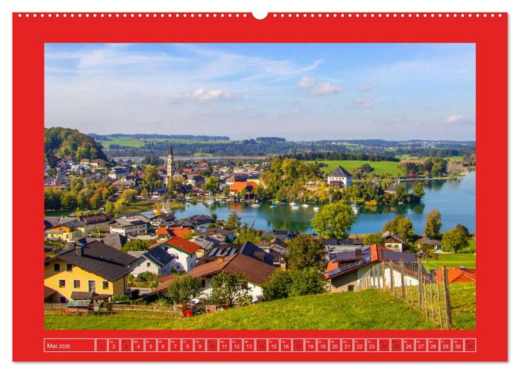 Produktbild: Sch&ouml;ne Gr&uuml;&szlig;e aus Mattsee (Wandkalender 2026 DIN A2 quer), CALVENDO Monatskalender