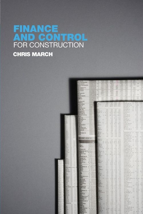 Produktbild: Finance and Control for Construction