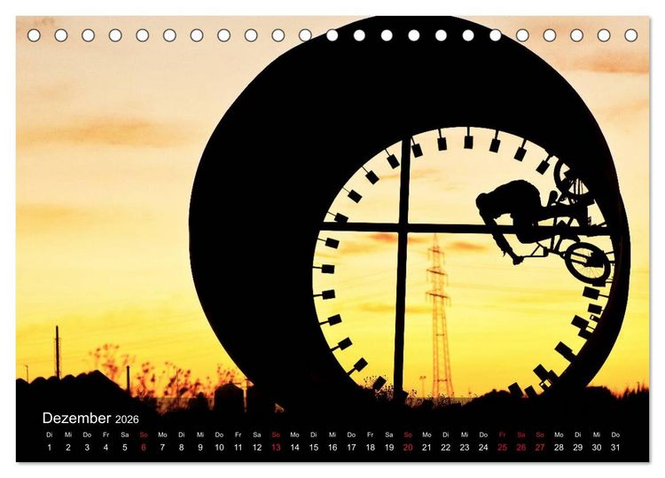 Produktbild: THIS IS BMX 2026 (Tischkalender 2026 DIN A5 quer), CALVENDO Monatskalender