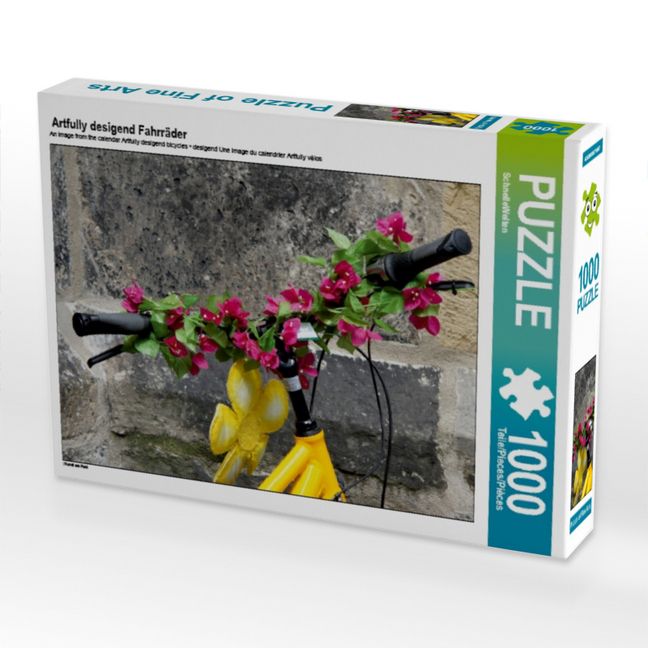 Produktbild: CALVENDO Puzzle Artfully desigend Fahrr&auml;der | 1000 Teile Lege-Gr&ouml;&szlig;e 64x48cm Foto-Puzzle f&uuml;r gl&uuml;ckliche Stunden