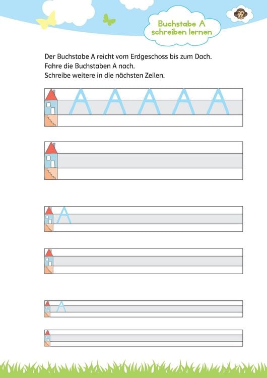 Produktbild: Klett Mein gro&szlig;es buntes Schwung&uuml;bungs-Buch ab 5 Jahren