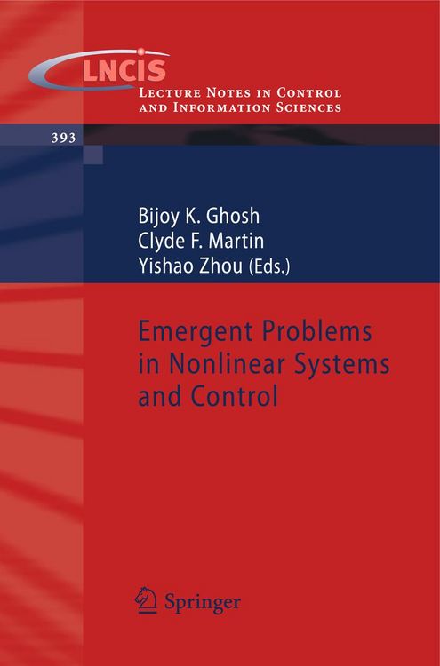 Produktbild: Emergent Problems in Nonlinear Systems and Control