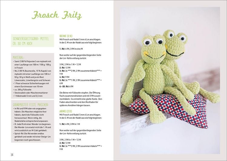 Produktbild: Samtige Kuschelfreunde h&auml;keln