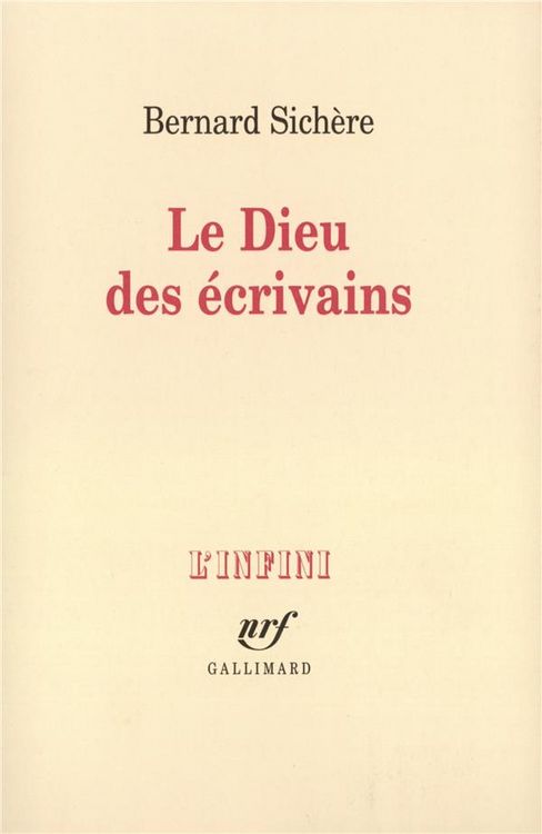 Produktbild: Le dieu des &eacute;crivains