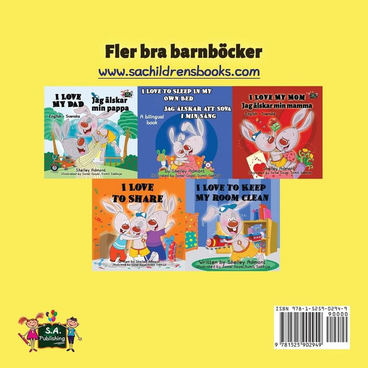 Produktbild: I Love to Eat Fruits and Vegetables (Swedish Edition)