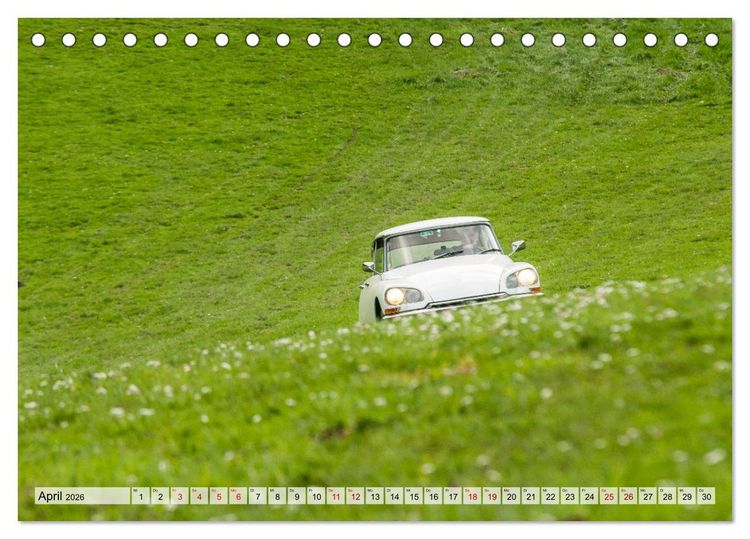 Produktbild: Citro&euml;n D Model &ndash; M&auml;rchenhafte D&eacute;esse (Tischkalender 2026 DIN A5 quer), CALVENDO Monatskalender
