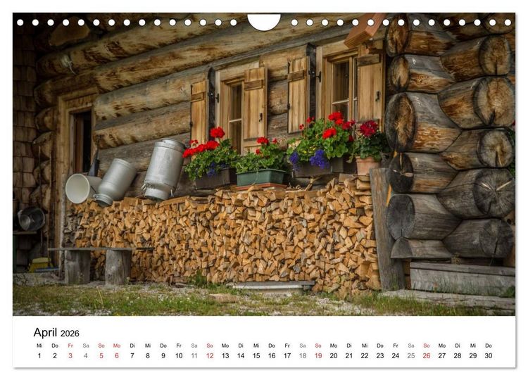 Produktbild: Salzburger Saalachtal - unterwegs im Pinzgau (Wandkalender 2026 DIN A4 quer), CALVENDO Monatskalender