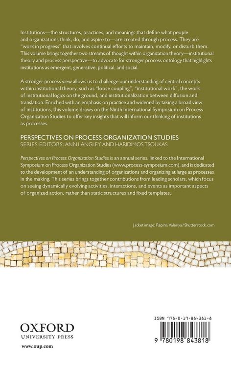 Produktbild: Institutions and Organizations