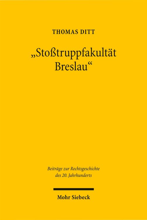 Produktbild: "Sto&szlig;truppfakult&auml;t Breslau"