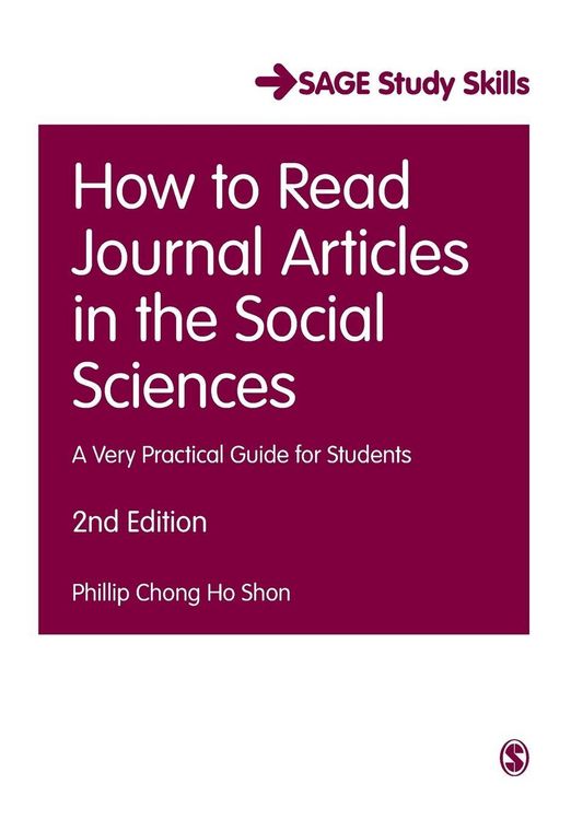 Produktbild: How to Read Journal Articles in the Social Sciences