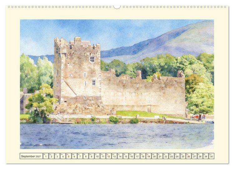 Produktbild: Irland - Spektakul&auml;re Natur und Geschichte (Wandkalender 2027 DIN A2 quer), CALVENDO Monatskalender
