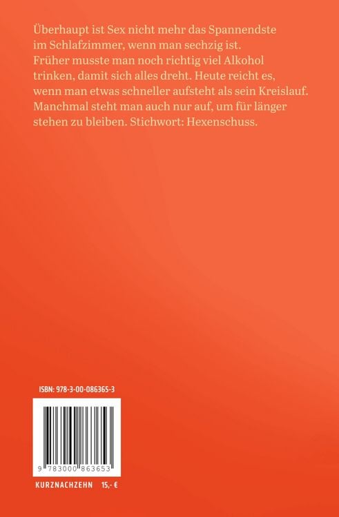 Produktbild: Das r&auml;cht sich mit sechzig