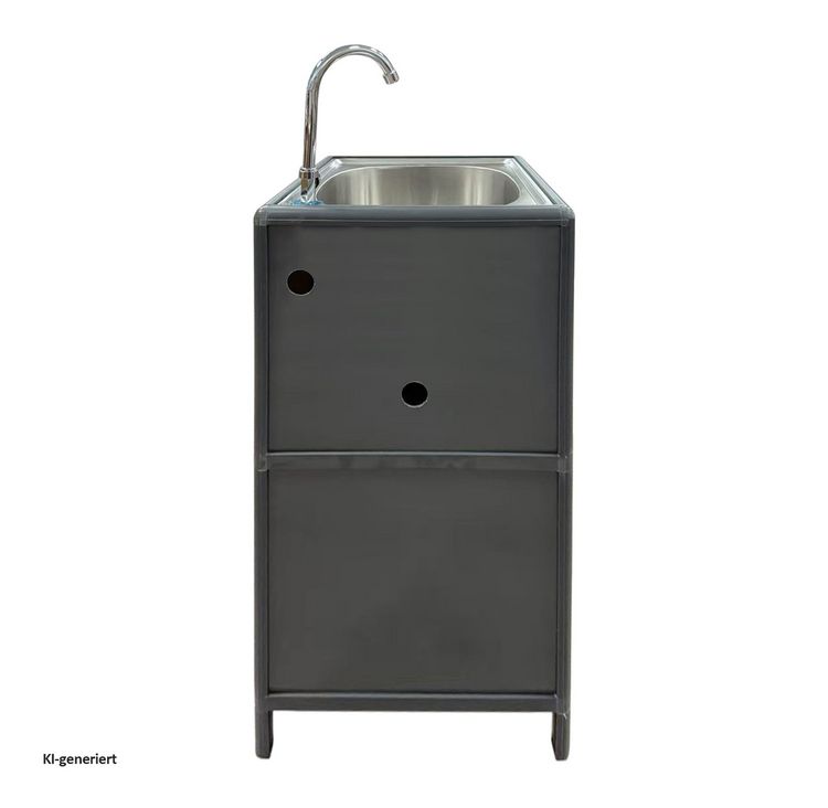 HTI-Living Spüle mit Unterschrank für Outdoorküche Grau Spüle mit Unterschrank für Outdoorküche Grau kaufen