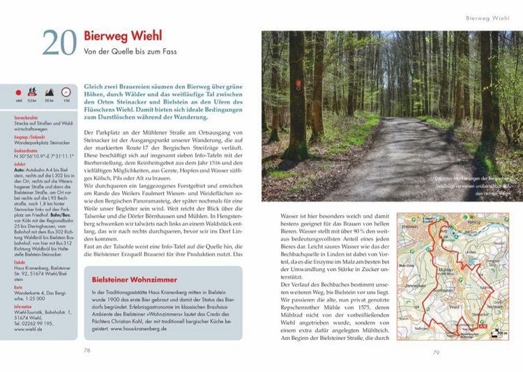 Produktbild: Wanderungen f&uuml;r Langschl&auml;fer Bergisches Land