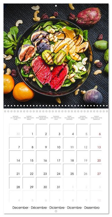 Produktbild: Healthy Bowls - Good Food (Wall Calendar 2026 12 &times; 12 Inch) CALVENDO 12 Month Wall Calendar