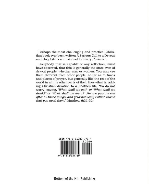 Produktbild: A Serious Call to a Devout and Holy Life