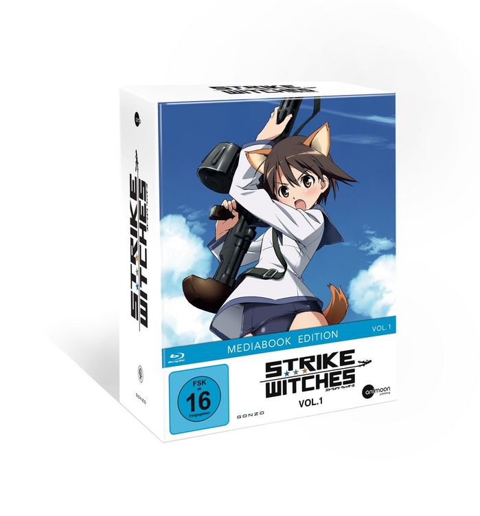 Produktbild: Strike Witches Vol. 1 - Limited Mediabook Edition (mit Sammelschuber und exklusiven Extras) (Blu-ray)