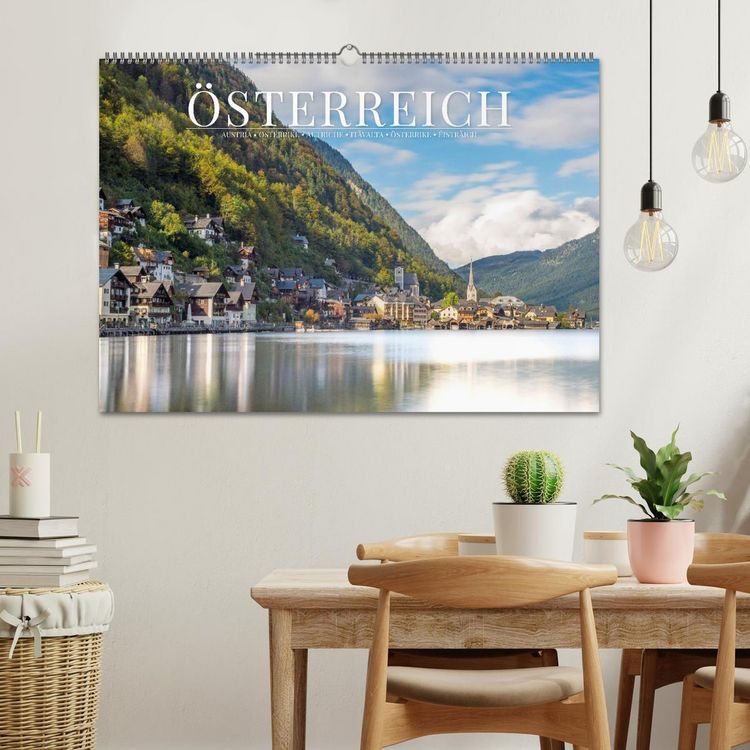 Produktbild: Alpenland &Ouml;sterreich (Wandkalender 2026 DIN A2 quer), CALVENDO Monatskalender