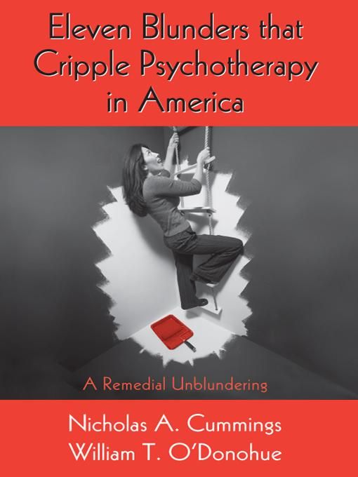 Produktbild: Eleven Blunders that Cripple Psychotherapy in America