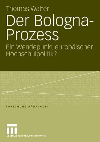Produktbild: Der Bologna-Prozess