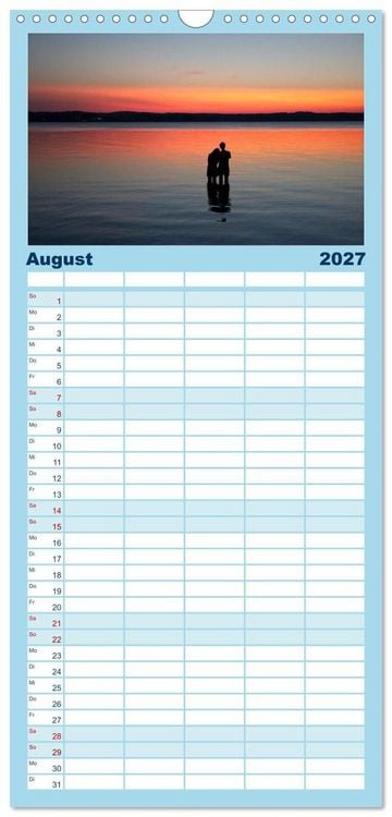 Produktbild: Familienplaner 2027 - Starnberger Seeblicke mit 5 Spalten (Wandkalender, 21 x 45 cm) CALVENDO