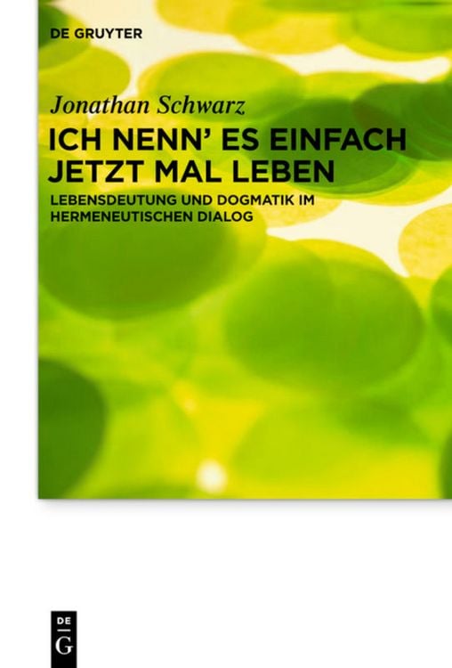 Produktbild: Ich nenn' es einfach jetzt mal Leben