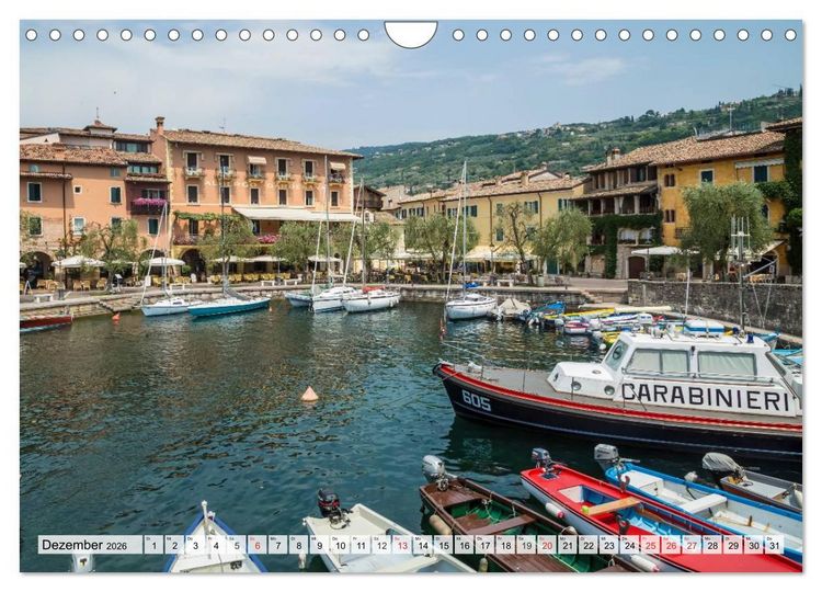 Produktbild: GARDASEE Orte am malerischen Ostufer (Wandkalender 2026 DIN A4 quer), CALVENDO Monatskalender