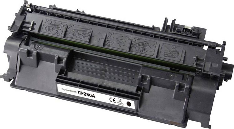 Produktbild: Renkforce Toner ersetzt HP 80A, CF280A Kompatibel Schwarz 2700 Seiten RF-Toner-HP80ABK RF-6915246
