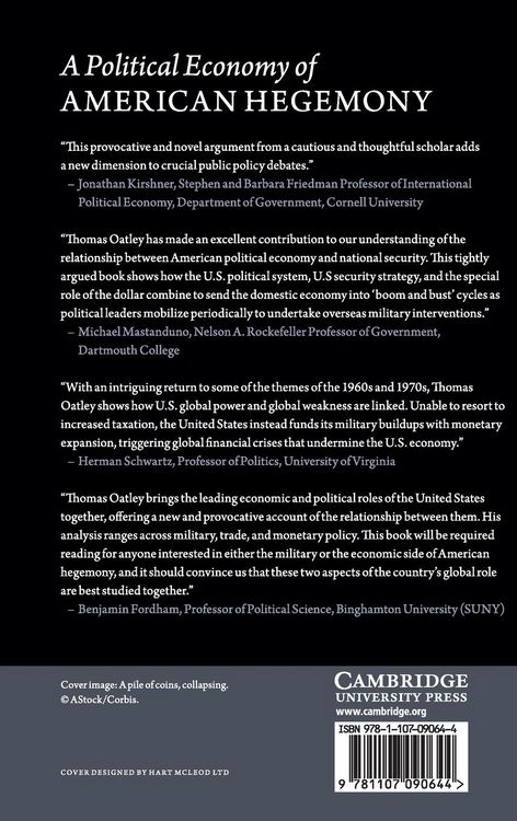 Produktbild: A Political Economy of American Hegemony