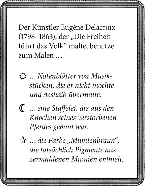 Produktbild: KunstSt&uuml;cke - Das Quiz