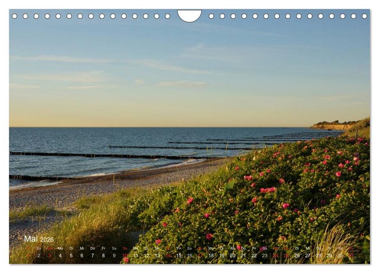 Produktbild: Anblicke und Ausblicke auf Fischland Dar&szlig; (Wandkalender 2026 DIN A4 quer), CALVENDO Monatskalender