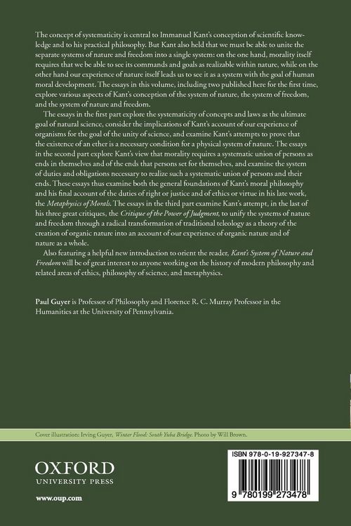 Produktbild: Kant's System of Nature and Freedom