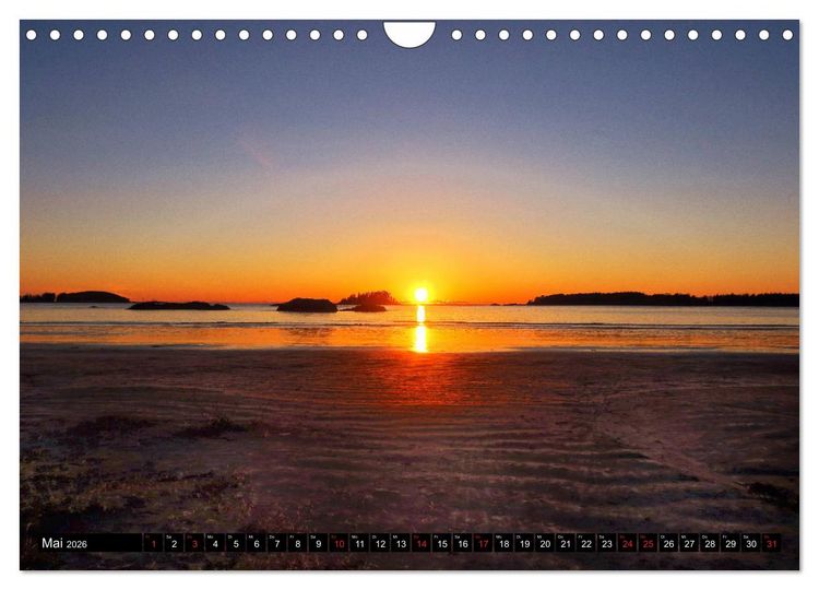 Produktbild: Vancouver - Vancouver Island - Seattle (Wandkalender 2026 DIN A4 quer), CALVENDO Monatskalender