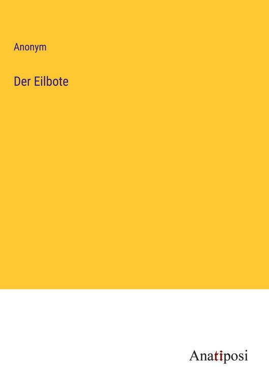 Produktbild: Der Eilbote