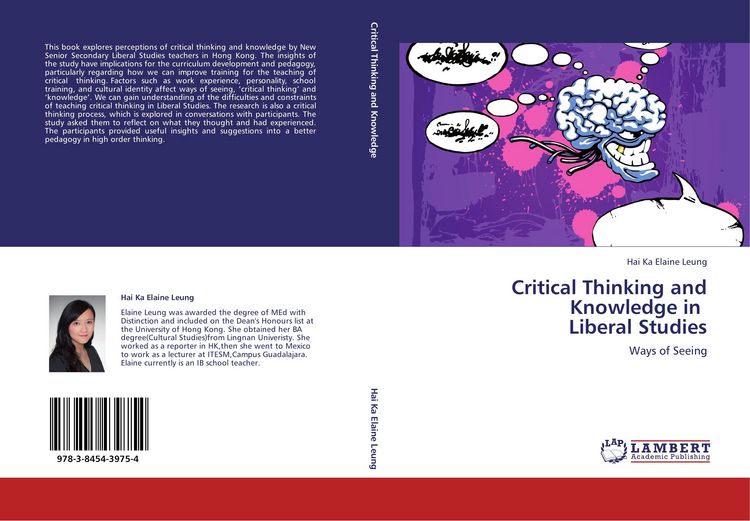 Produktbild: Critical Thinking and Knowledge in Liberal Studies