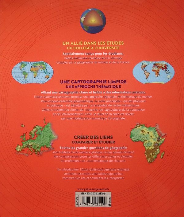 Produktbild: L'atlas Gallimard jeunesse 2025-2026