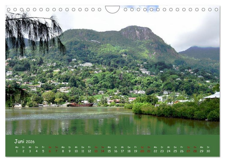 Produktbild: Mah&egrave; und die Inseln der Seychellen (Wandkalender 2026 DIN A4 quer), CALVENDO Monatskalender
