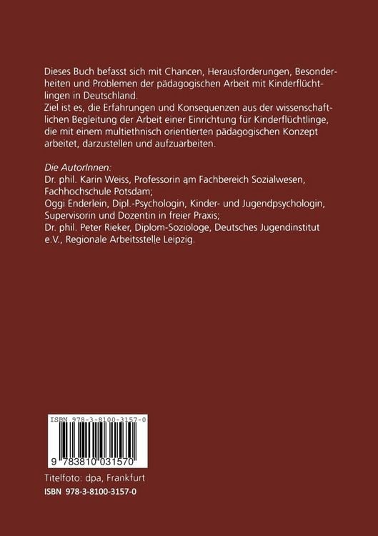 Produktbild: Junge Fl&uuml;chtlinge in multikultureller Gesellschaft