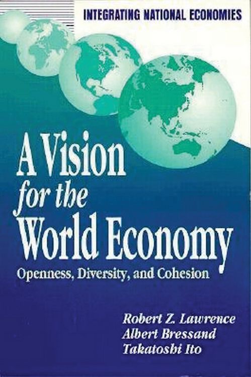 Produktbild: A Vision for the World Economy